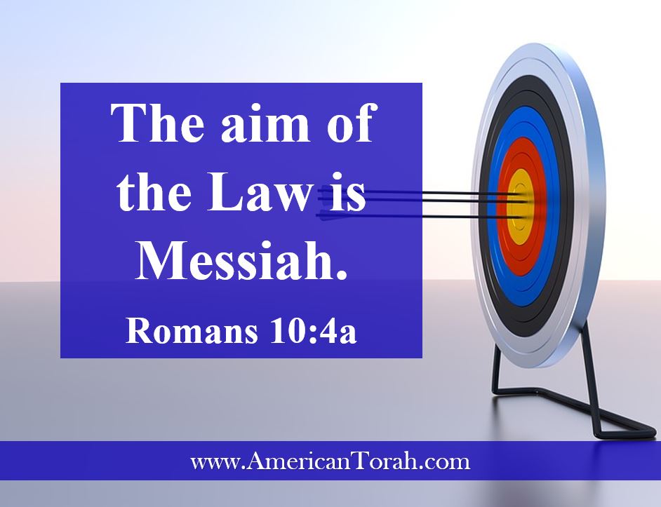 For Christ is the end of the law for righteousness to everyone who believes. (Romans 10:4) Did Jesus come to put an end to the Law? Or is he the aim of the Law?