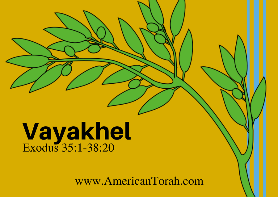 New Testament passages to read and study with Torah portion Vayakhel (Exodus 35:1=38:20), plus commentary and videos. Torah for Christians.