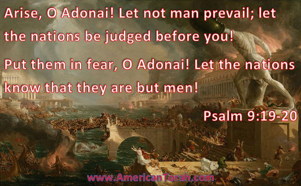 Arise, O LORD! Let not man prevail!
