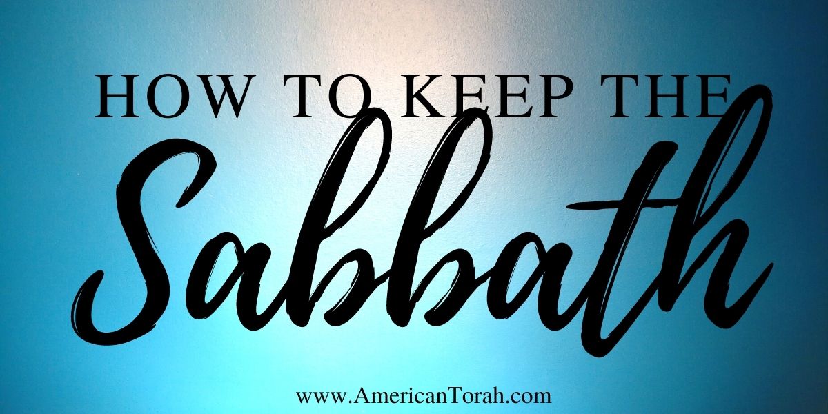 How to keep the weekly Sabbath according to Torah for Christians.
