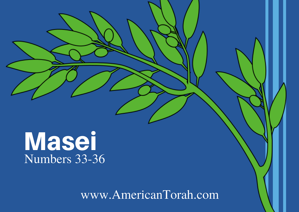 New Testament passages to study with Torah portion Masei, along with links to commentary and related videos. Torah study for Christians.